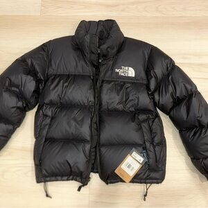 The North Face Charcoal Puffer Jacket